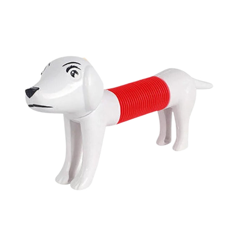 Stretchable Pop Tube Spring Dog Toy For Kids