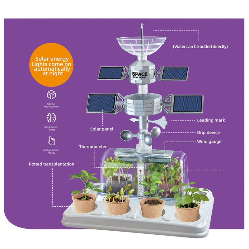 DIY Educational Space Plant Scientific Experiment Kit For Kids