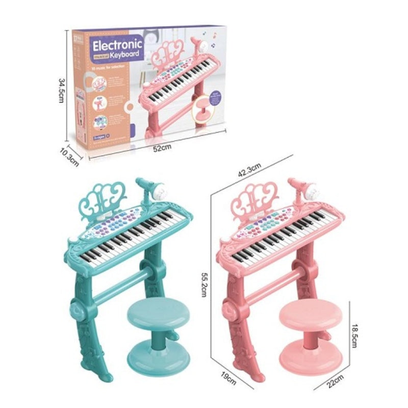 Electronic Musical Keyboard With Sitting Table For Kids