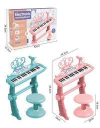 Electronic Musical Keyboard With Sitting Table For Kids
