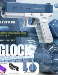 Glock Dual Magazine Rechargeable Water Gun Toy For Kids
