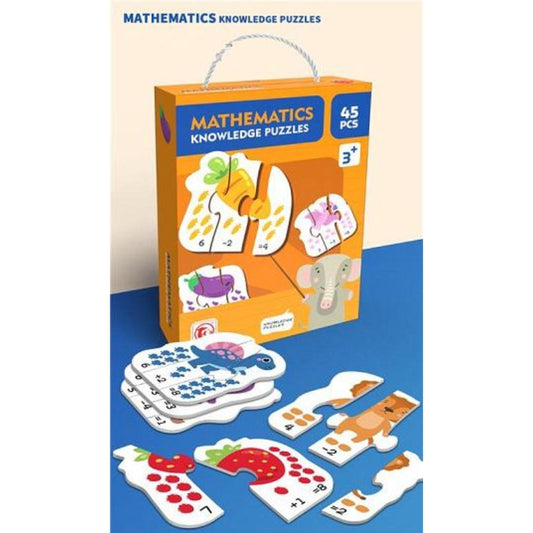 Mathematics Knowledge Puzzle For Kids - 45 Pcs