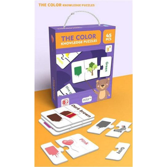 The Color Knowledge Puzzle For Kids - 45 Pcs