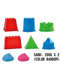 DIY Sand Castle Shapes Vitality Sand Playset For Kids
