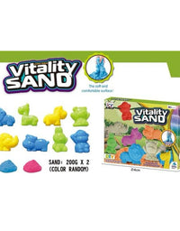 DIY Animal Shapes Vitality Sand Playset For Kids
