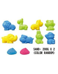 DIY Animal Shapes Vitality Sand Playset For Kids
