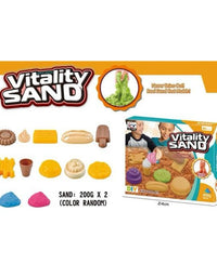DIY Sweet Desert Shapes Vitality Sand Playset For Kids
