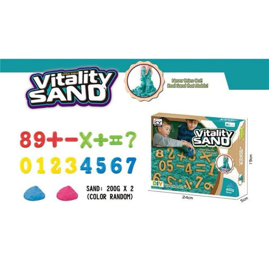 DIY Numerical Shapes Vitality Sand Playset For Kids