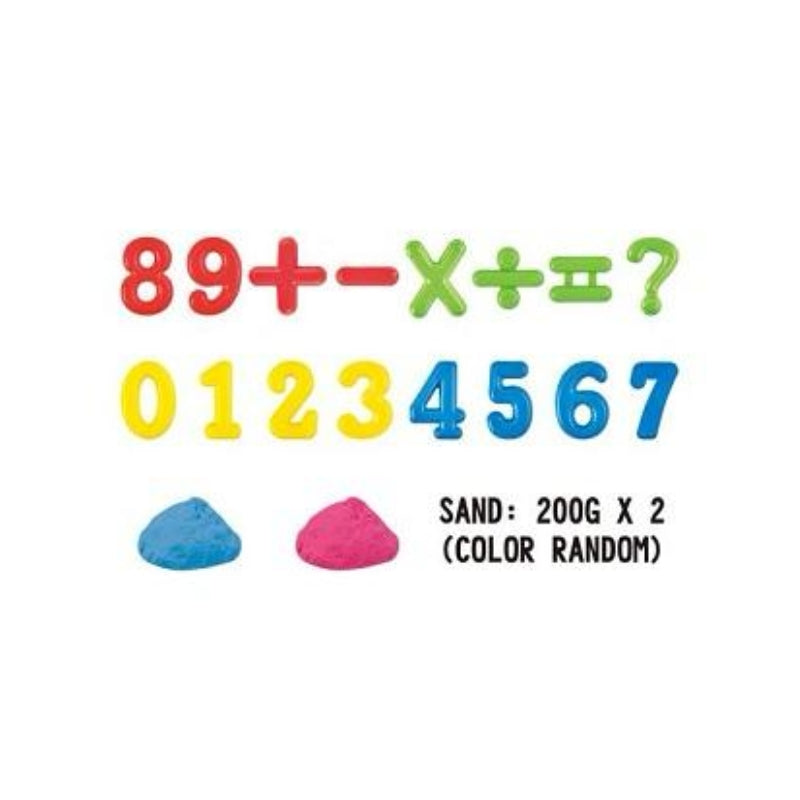 DIY Numerical Shapes Vitality Sand Playset For Kids