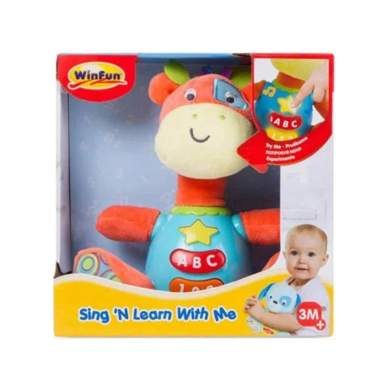 Winfun - Soft Sing N' Learn Giraffe (0688)