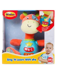 Winfun - Soft Sing N' Learn Giraffe (0688)
