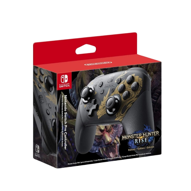 Nintendo Switch Pro Controller Monster Hunter Rise Edition