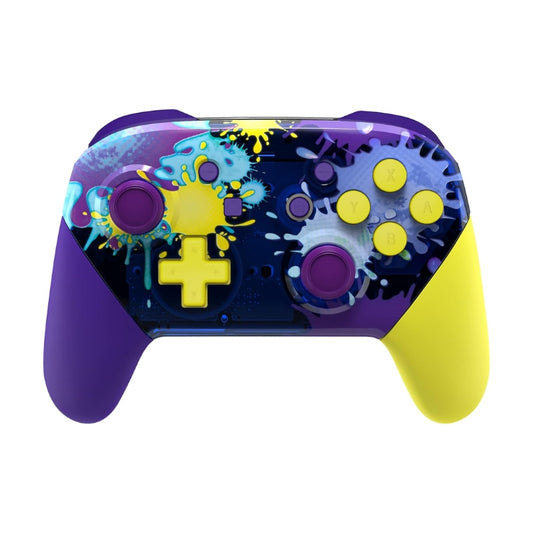 Nintendo Switch Pro Controller Splattering Paint