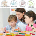Toygenix Wooden Animal Alphabet & Numbers Jigsaw Puzzle – Educational 26-Piece Learning Toy for Kids | Deal