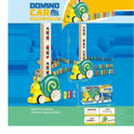 Toygenix Electric Snail Domino Laying Train – Automatic Montessori Educational Toy with 100+ Bricks