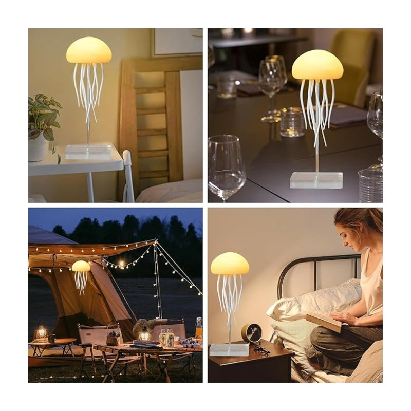 Jellyfish Glow LED Mood Lamp – Color-Changing Silicone Night Light