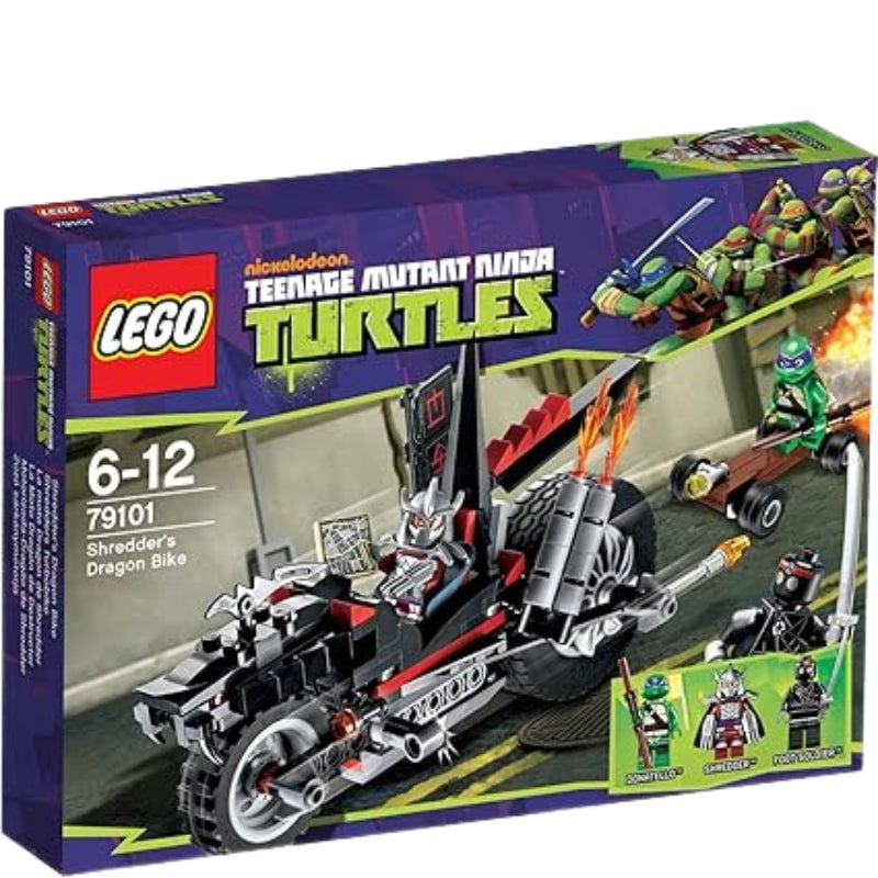 LEGO Teenage Mutant Ninja Turtles: Shredder’s Dragon Bike (79101) – 198 Pieces