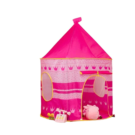 Magical Pink Princess Castle Play Tent for Kids – Indoor & Outdoor Portable Playhouse