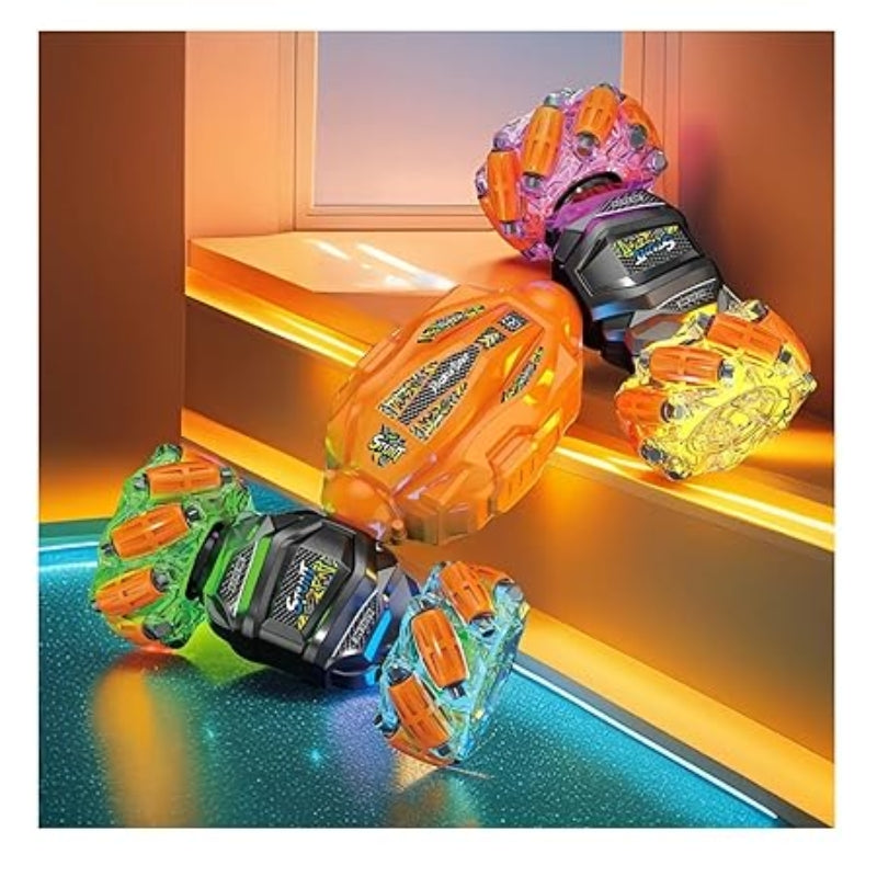 Twisting Double-Sided RC Stunt Car - 2.4GHz Gesture & Remote Control