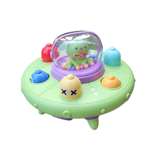 UFO Whack-A-Mole Interactive Game – Space-Themed Sensory Hammer Toy for Kids