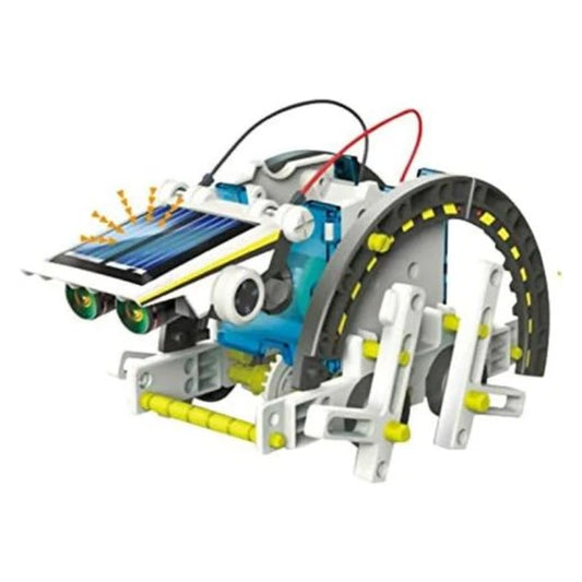 14-in-1 Educational Solar Powered Robot STEM Science Kit for Kids