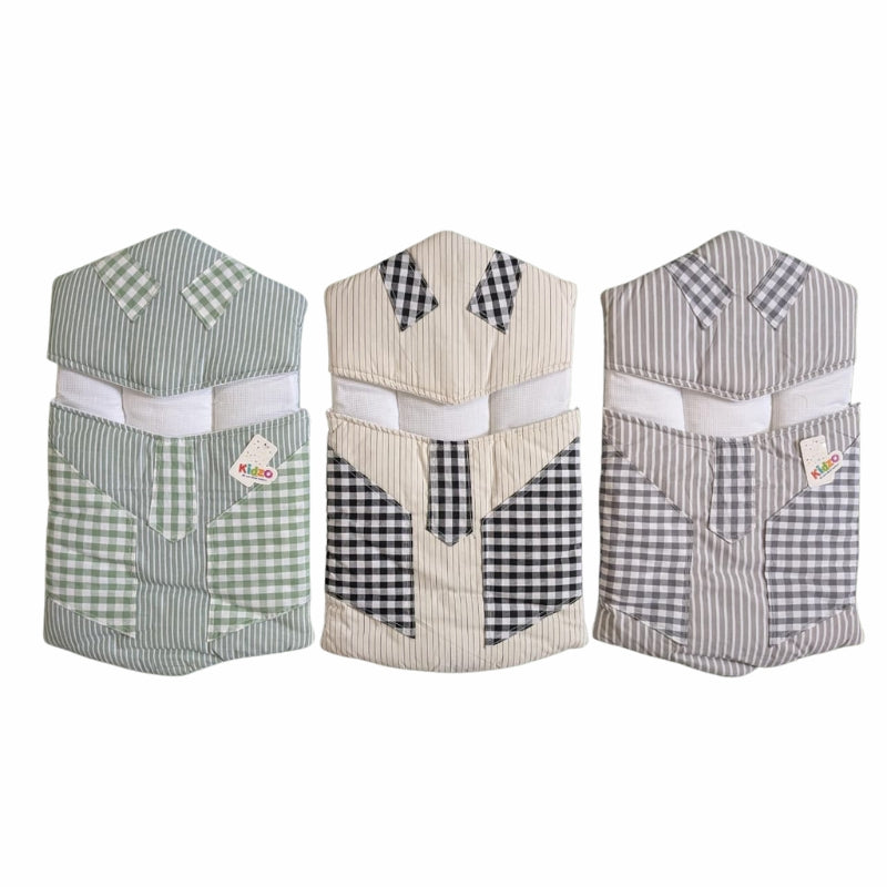 Kidzo Red Minky Dot Ladybug Doll Sleeping Bag - Plush Swaddle with Antennae and Spots