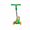 Adjustable Height 3-Wheel Scooter for Kids Toddler Kick Scooter with Learning Stem & Stable Base