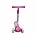 Adjustable Height 3-Wheel Scooter for Kids Toddler Kick Scooter with Learning Stem & Stable Base