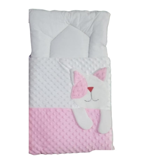 Pink Fluffy Mini Rabbit Plush Toy - Cute Small Bunny Stuffed Animal for Kids