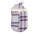 Luxury Plaid Doll Sleeping Bag - Sherpa Fleece Lined Snug Swaddle for Baby Dolls