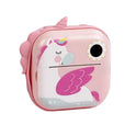 Kids Unicorn Instant Print Camera Toy - Digital Photo & Thermal Printer Camera (Pink/Purple)