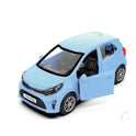Die-Cast Kia Morning (Picanto) Model Car Toy - Multi-Color Collectible Hatchback
