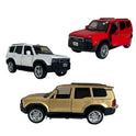 Die-Cast Off-Road SUV Toy Set - Multi-Color 4x4 Adventure Vehicle Models