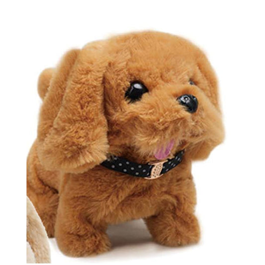 Pet Family Interactive Walking Plush Toy Dog