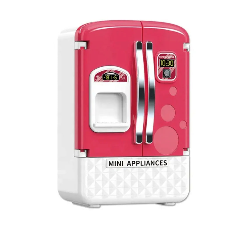 Mini Toy Refrigerator – Kids’ Pretend Play Kitchen Appliance