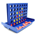 Classic 4-in-a-Row Strategy Tabletop Board Game for Kids and Family