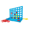 Classic 4-in-a-Row Strategy Tabletop Board Game for Kids and Family