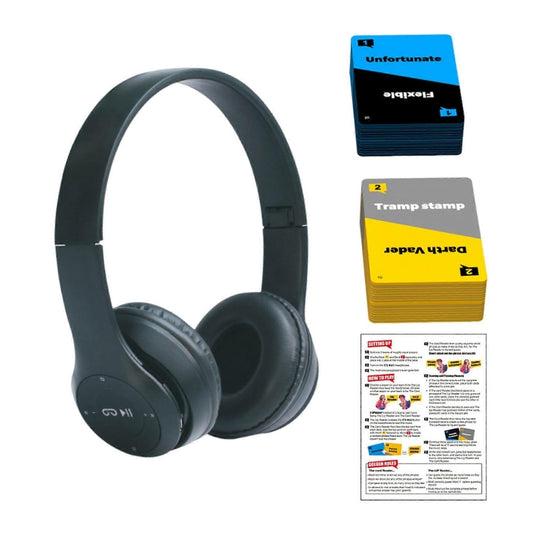 Hearing Things Lip-Reading Party Challenge Board Game with Electronic Headphones