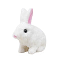 Pink Fluffy Mini Rabbit Plush Toy - Cute Bunny Stuffed Animal for Kids