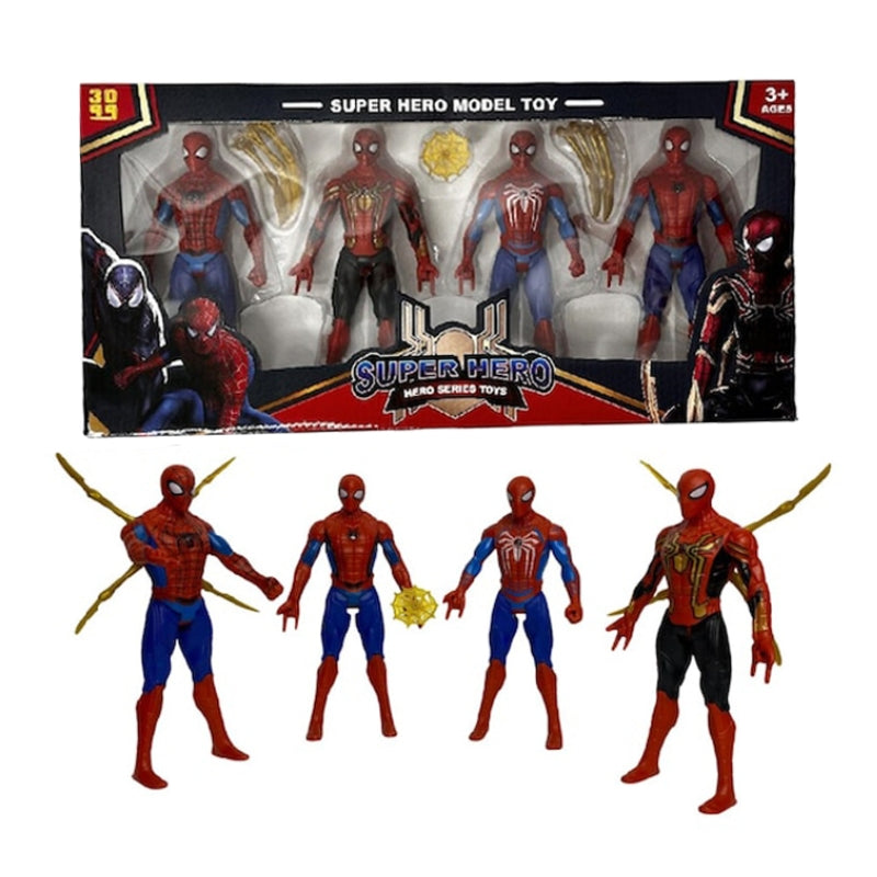 Super Hero Model Toy Spider-Man Figure Set