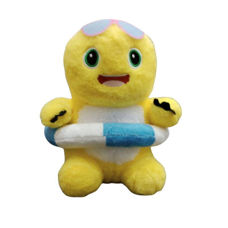 Pompompurin Plush Toy with Brown Beret and Yellow Fur