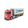 Realistic RC Container Truck Toy - Red Freight Semi-Trailer Truck for Kids