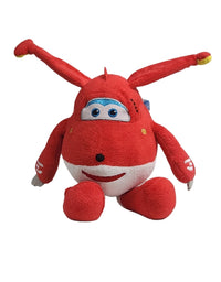 Cute Extra Soft Super Wings Aircraft Plush Toy 33cm Premium Pre-loved
