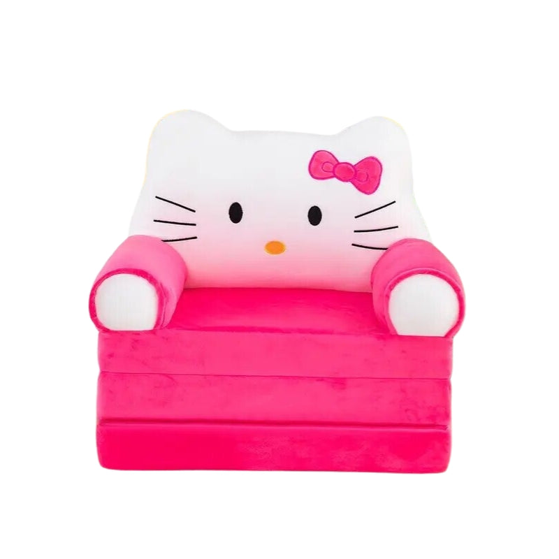 Cartoon Foldable 3 layer Sofa Come Bed For Kids