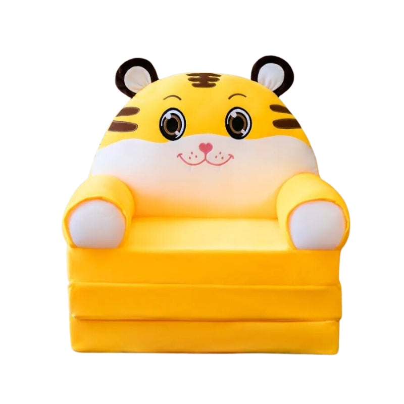 Cartoon Foldable 3 layer Sofa Come Bed For Kids
