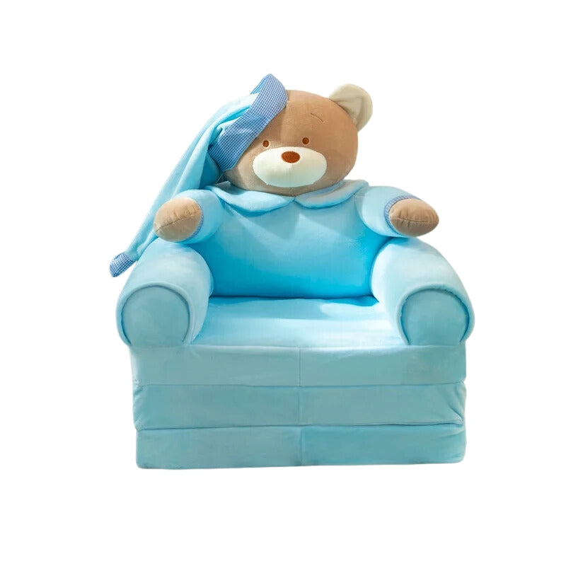 Cute Teddy Sofa Come Bed For Kids