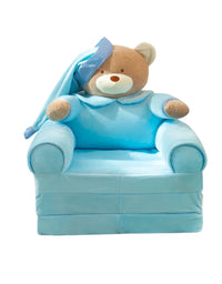 Cute Teddy Sofa Come Bed For Kids
