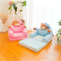 Cute Teddy Sofa Come Bed For Kids