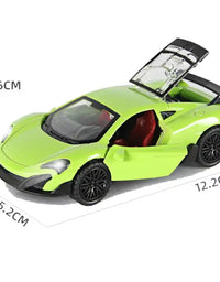 Diecast Sports Car Open Door Simulation Metal 1:36 1 Pc
