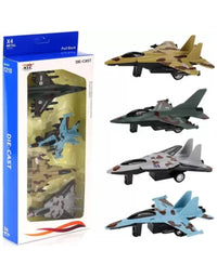 Diecast Army Fighter Jet Plane Mini Assorted
